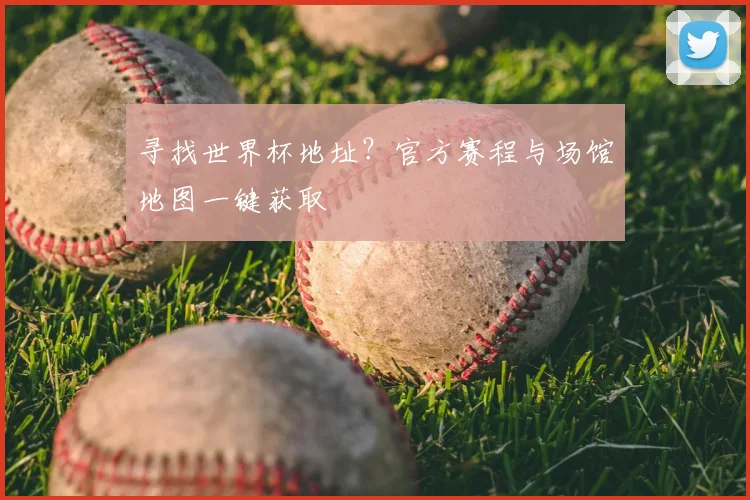 寻找世界杯地址？官方赛程与场馆地图一键获取